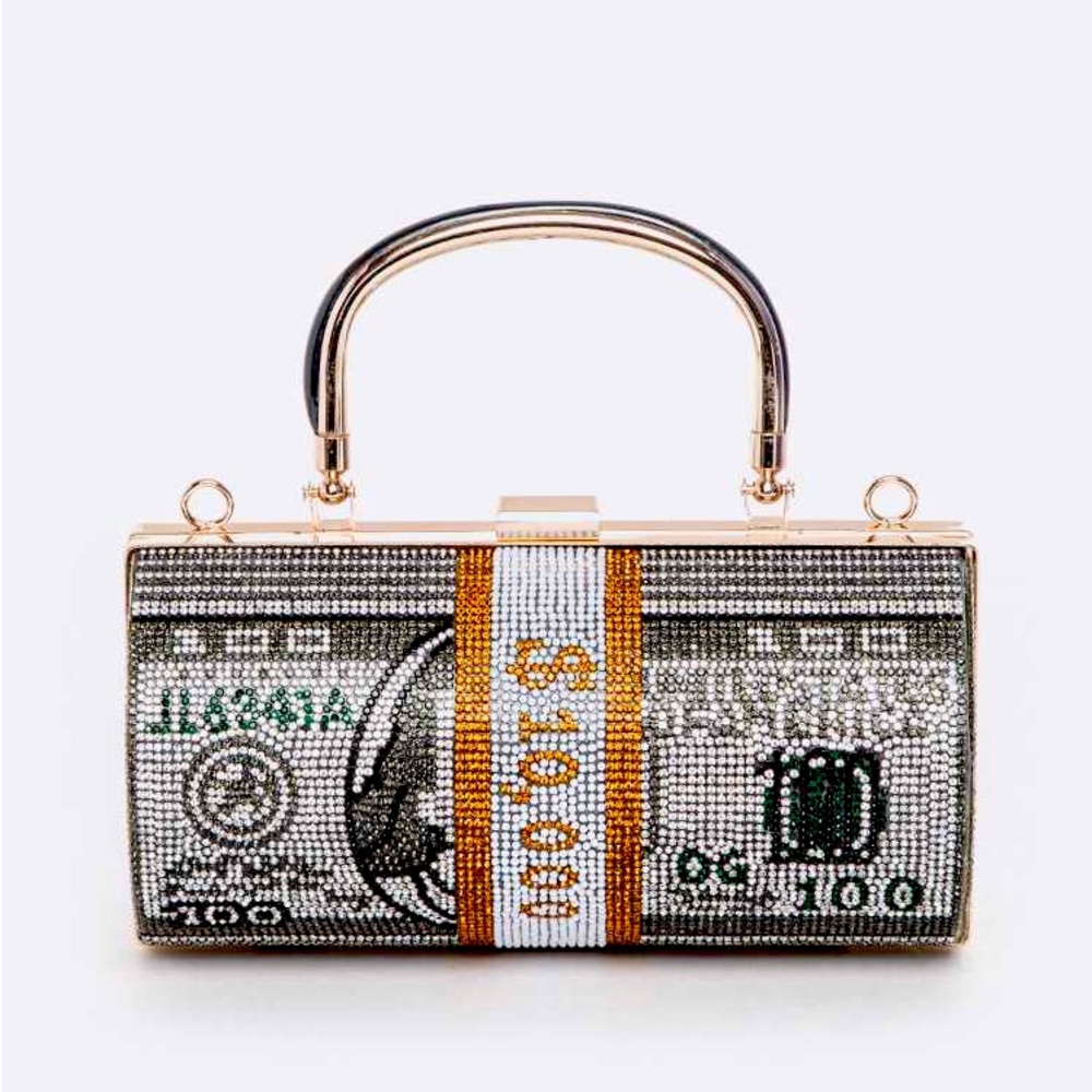 Crystal Ten Thousand Dollars Clutch